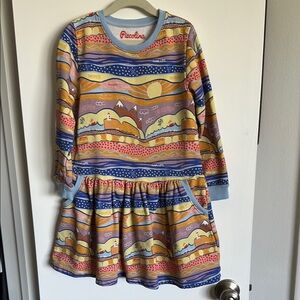 Piccolina Kids Casual Dress - Multicolor